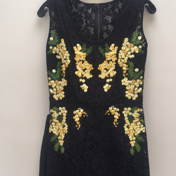 Lace Embroidered Top with Esprit de Corp Skirt - Picture 2 of 8